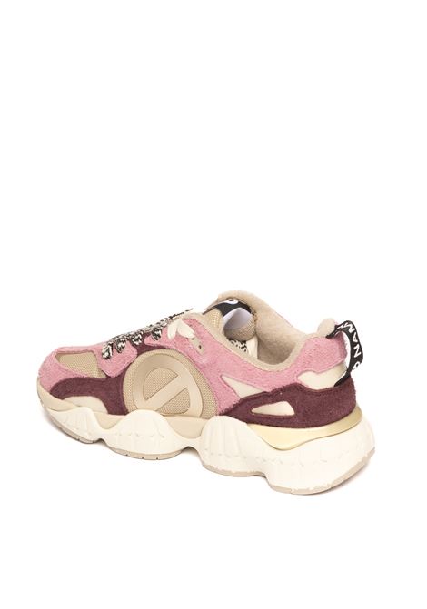 Sneaker krazee runner rosa NO NAME | KRAZEE RUNNER WH.SDE/KNIT/HSDE-ROS/TAUTMIST